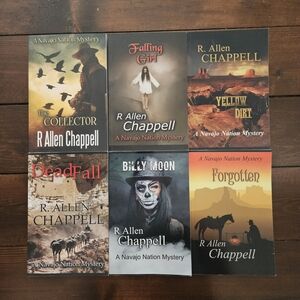 A Navajo Nation Mystery Series Books 9-14 by R. Allen Chappell Paperback Lot
